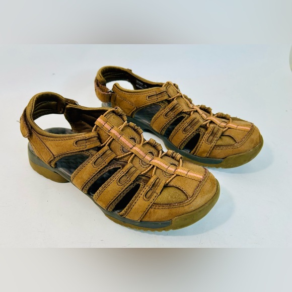 Clarks “Privo” Beige Leather Hiking Sandals, Waterproof, size 8 - Picture 6 of 9